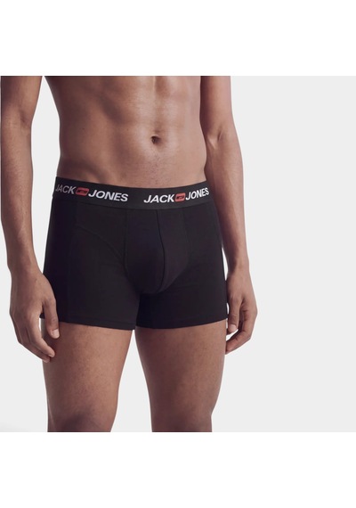 Jack&jones Jack & Jones Jaccorp Old Logo Trunks 3 Pack 12282733 Erkek Boxer Siyah