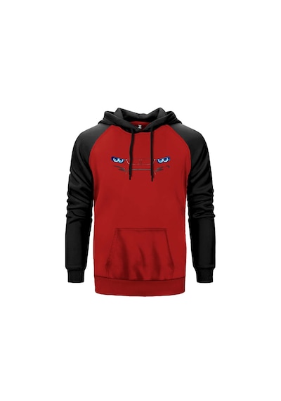 Bmw M4 Series Blue Kırmızı Renk Reglan Kol Sweatshirt Kırmızı