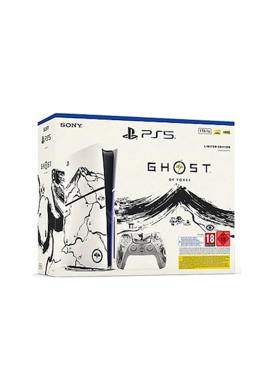 Playstation 5 Slim Oyun Konsolu Ghost Of Yotei Bundle Black Edition (İthalatçı Garantili)