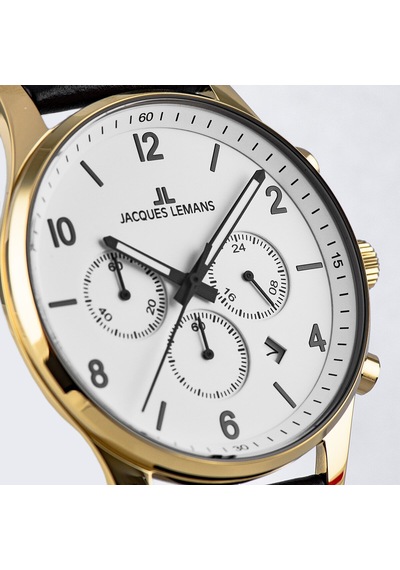 Jacques Lemans London 1-2126e Erkek Kol Saati Gri