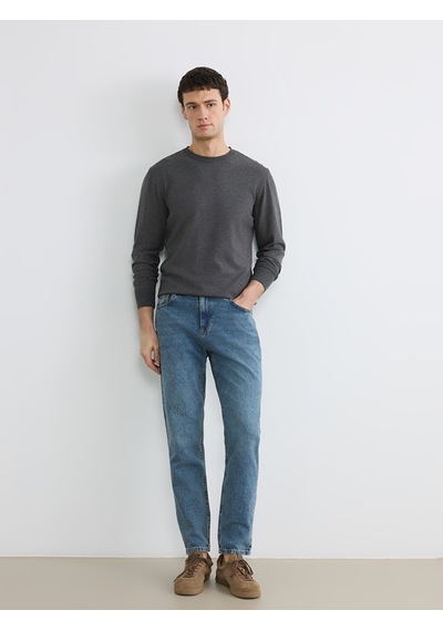Lcw Jeans İndigo 720 Dad Fit Erkek Jean Pantolon