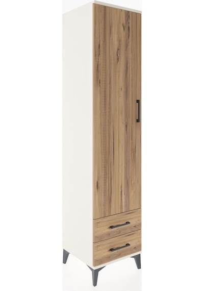 Hyperion Dolap 4 Raflı 2 Çekmeceli Tek Kapaklı 44x44x195 Aytaşı-çam Aytası Hyperion Dolap 4 Raflı 2 Çekmeceli Tek Kapaklı 44x44x195 Aytaşı-çam Aytası