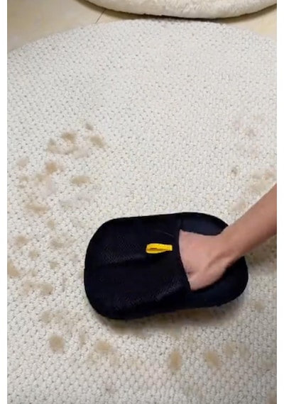 Kedi Köpek Tüy Toplayıcı Eldiven Çift Taraflı Statik Tüy Temizleme Halı Koltuk Xl Boy Diğer
