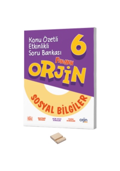 6. Sınıf Orjin Sosyal Bilgiler Konu Özetli Soru Bankası