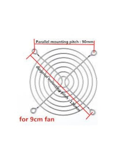 9Cm Metal Fan Izgarası Koruyucu