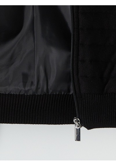 Lcwaıkıkı Classic Siyah Regular Fit Dik Yaka Erkek Triko Hırka