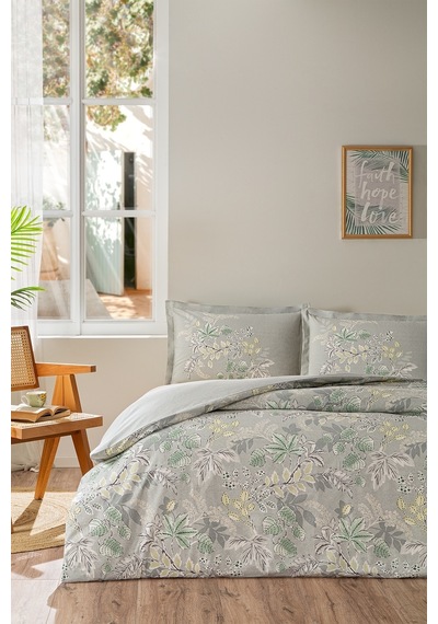 Özdilek Green Leaf Çift Kişilik Nevresim Takımı 479447