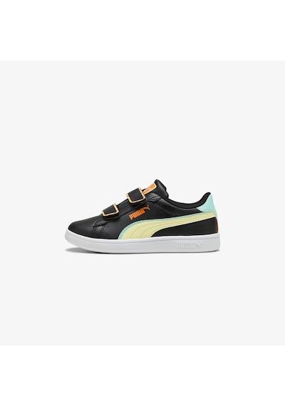 Puma Smash 3.0 Playdate Çocuk Siyah Spor Ayakkabı 402830 Siyah