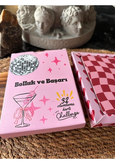 Manifest / Olumlama Kartları Bolluk Ve Başarı - 32 Kart