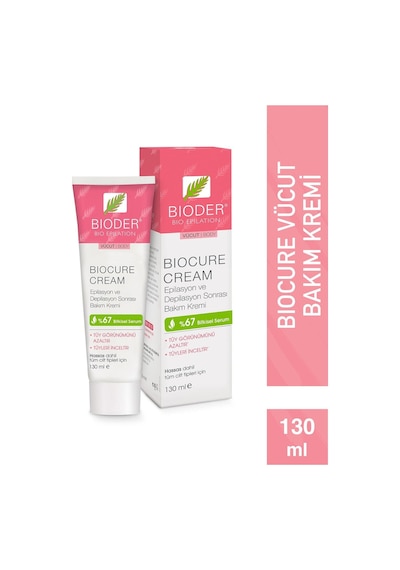 Bioder Biocure Cream 130 ml Tüy Azaltıcı Krem Vücut Bölgesi Için