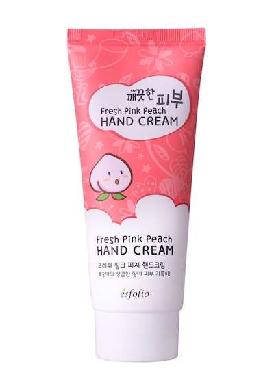 Şeftali Özü İçeren Nemlendirici El Kremi Esfolio Peach Hand Cream 100 Ml