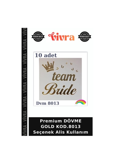 Premium Dövme Gold Kod.8013 Seçenek Alis Kullanım