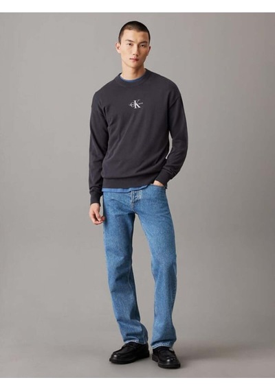 Calvin Klein Erkek Triko-j30j327404 Gri