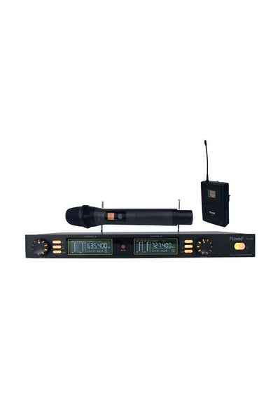 Roof R-202 Uhf 1 El 1 Yaka Telsiz Mikrofon