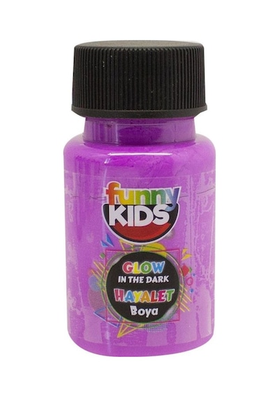 Rich 4486 Mor Funny Kids Glow In The Dark Hayalet Boya 50 Cc