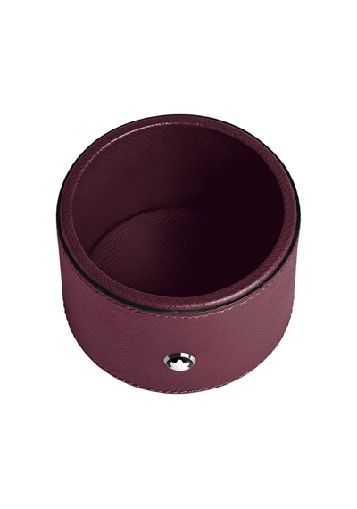Montblanc Cassis Derisi Orta Boy Yuvarlak Masa Tepsisi 134683 Bordo
