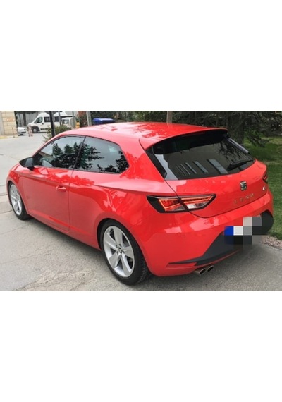 Seat Leon Mk3 Spoiler Çıtası / Arka Cam Çıtası Piano Black Boyalı