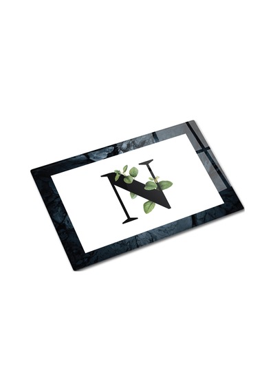 Decorita Cam Kesme Tahtası - Cam Kesme Tablası Harfli Tasarım N 20 CM x 30 CM