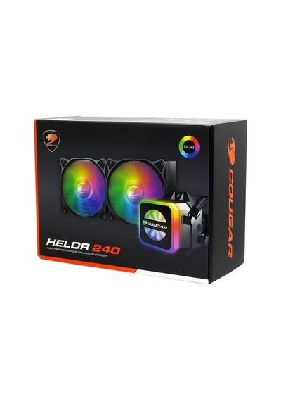 COUGAR 240MM HELOR 240 RL-HLR240-V1 ARGB SIVI SOĞUTUCULU İŞLEMCİ