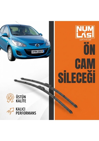 Mazda 2 2007-2012 Ön Cam Silecek Takımı Numlas-a Kalite-nm0095