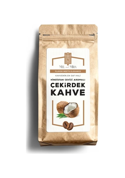 Coconut Bean Coffee 200g, Hindistan Cevizi Aromalı Çekirdek Kahve Çekirdek Kahve