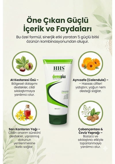 Dermaplus Bitki Özlü Krem 100 ML Dermaplus Bitki Özlü Krem 100 ML