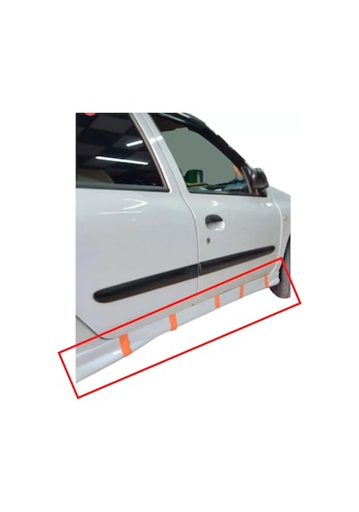 Renault Clio 2 Sedan Düz Marşpiyel Boyasız