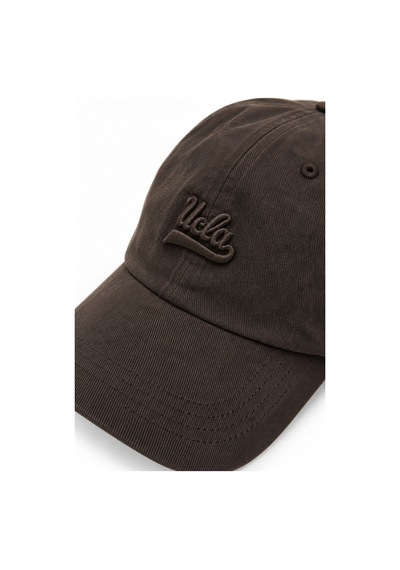 UCLA Fortuno Kahve Baseball Cap Nakışlı - Unisex Şapka Kahverengi