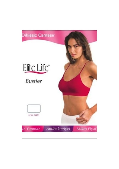 Elite Life 851 Kadın Büstiyer Ince Askılı