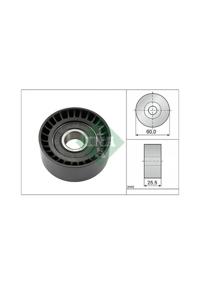 V Kayış Gergi Rulmanı - Dacia Logan, Sandero, Duster - Schaeffler-ına-532024310 53628984