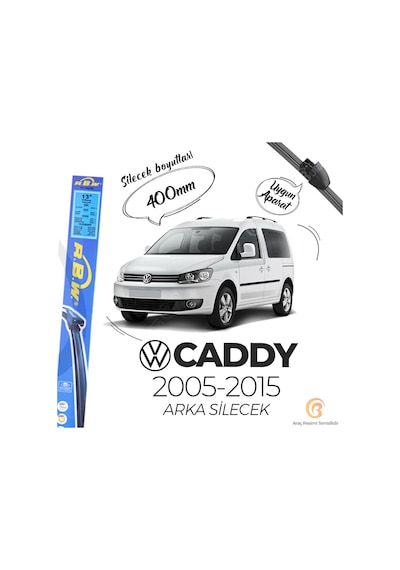Volkswagen Caddy Arka Silecek (2005-2015) RBW