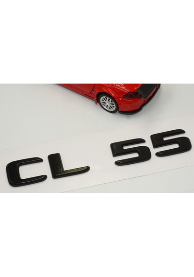 CL 55 Bagaj Parlak Siyah ABS 3M 3D Yazı Logo