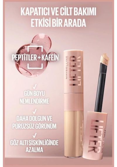 Lifter Kafein Ve Peptitler İçeren Nemlendiren Ve Aydınlatan Kapatıcı - 30 3600531712624-11078 30