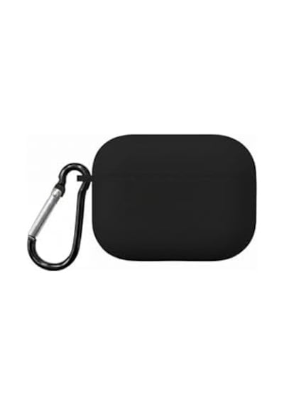 Caseonn Kılıf Askı Aparatlı Lansman Siyah Siyah Apple Airpods Pro 3 İle Uyumlu