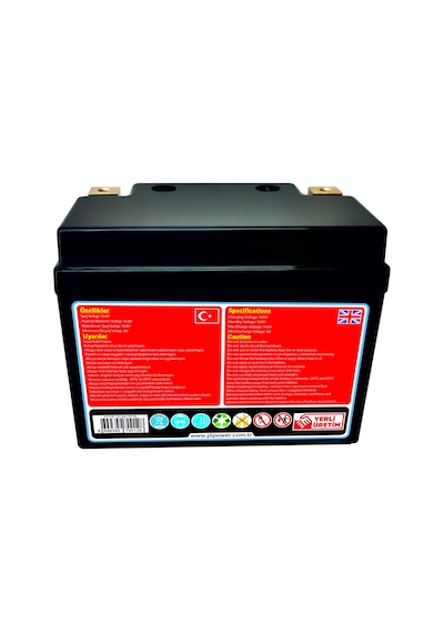 Pipower Active Compact 12v 6ah Lithium Lifepo4 Lityum Motosiklet