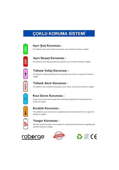 Realme Techlife Robot Süpürge Uyumlu Batarya 5800 Mah - Muadil Ürün