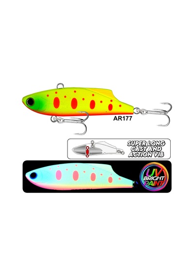 Eurofish Aragon Vixen Vib 70mm 18gr Vibrasyon Maket Balık Ar177