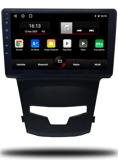 Redhat Ssangyong Korando Android Carplay Multimedya 2014+ 4gb Ram + 64gb Hafıza + 8 Çekirdek