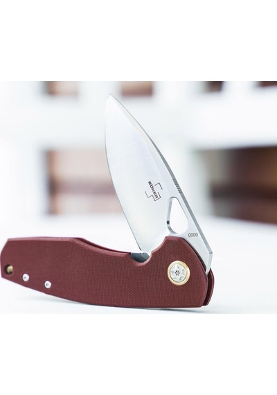 Böker Plus Little Friend Kamp Çakı Bordo - Gümüş