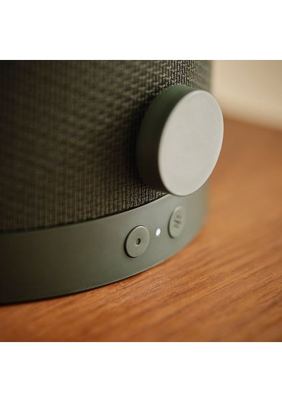 Ikea Kulglass Bluetooth Hoparlörlü Lamba, Koyu Yeşil, 38 Cm