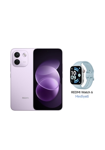 Xiaomi Redmi Note 17 Pro Max 5G 8 GB 256 GB (Xiaomi Türkiye Garantili) Mor+Xiaomi Redmi Watch 6 2.07 Akıllı Saat Mavi (Distribütör Garantili)