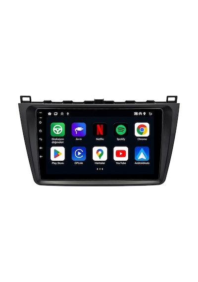 Mazda 6 2008-2012 Android Multimedya Carplay Android Auto Navigasyon Kameralı 8gb Ram 128gb 9"