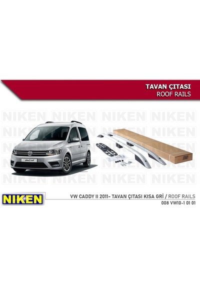 Vw Caddy Tavan Çıtası Port Bagaj Taşıyıcı Gri 2011