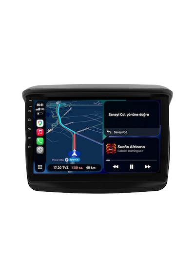 Mitsubishi L200 Android Multimedya Sistemi 2008-2014 Crv-4361xa 9"