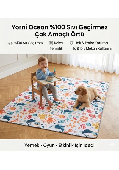 Sıvı Geçirmez Çok Amaçlı Yer Örtüsü Splat Mat Mama Sandalyesi Altı, Yemek, Boyama Ve Oyun İçin Zemin Koruyucu, Makinede Yıkanabilir 145x100 Cm Çok Renkli Sıvı Geçirmez Çok Amaçlı Yer Örtüsü Splat Mat Mama Sandalyesi Altı, Yemek, Boyama Ve Oyun İçin Zemin Koruyucu, Makinede Yıkanabilir 145x100 Cm Çok Renkli