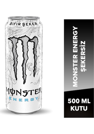 Monster Energy Şekersiz Enerji İçeceği 500 Ml X 12 Adet