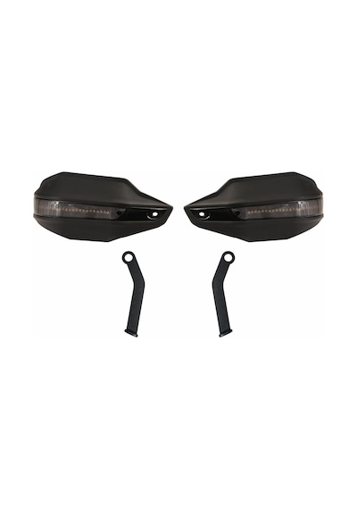 GP Kompozit  Bajaj Pulsar N 250 2022-2024 Uyumlu Led Sinyalli Elcik Koruma Siyah