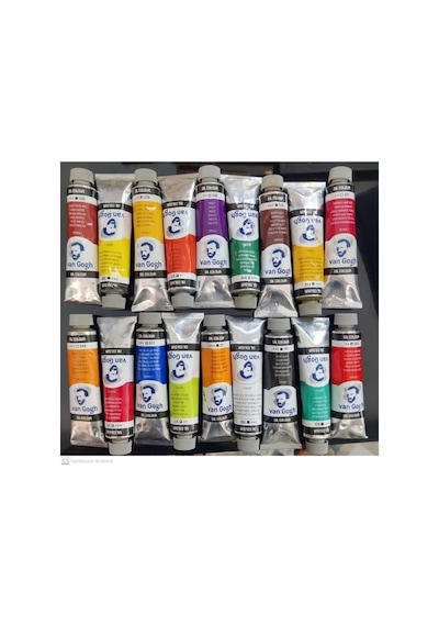 Van Gogh Yağlı Boya 40ml Set 20 Renk Karışık Çok Renkli