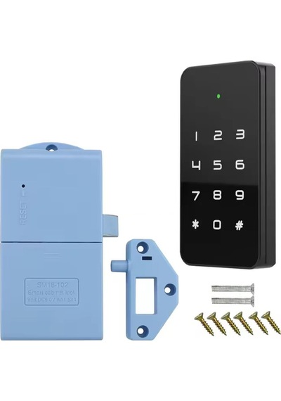 Ayt Powermaster Pm-26728 Rfıd Ve Tuş Panelli Dijital Elektronik Kapı Dolap Kilidi 2'li Paket Şifrematik