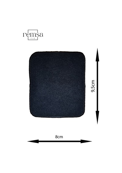 Ütü Ile Yapışan Arma - Patch - Dirsek Set Büyük Modeli Lacivert Renk 3 Adet - 507392354